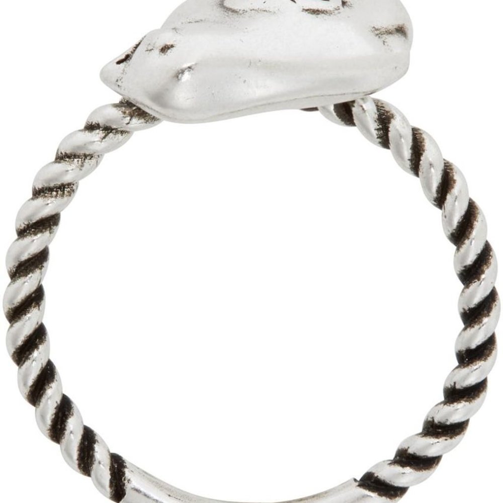 Gucci Chick Motif Ring in Silver NEW IN BOX - Picture 5 of 8